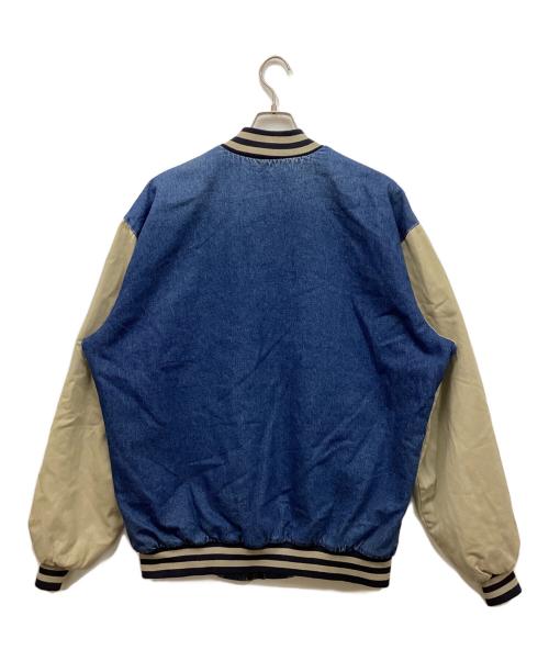 RED KAP（レッド キャップ）RED KAP (レッド キャップ) デニム×ツイル切替スタジャン インディゴ サイズ:XLの古着・服飾アイテム
