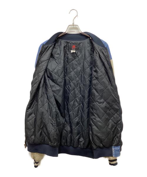 RED KAP（レッド キャップ）RED KAP (レッド キャップ) デニム×ツイル切替スタジャン インディゴ サイズ:XLの古着・服飾アイテム