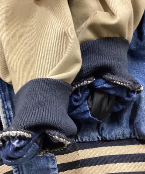 RED KAP（レッド キャップ）RED KAP (レッド キャップ) デニム×ツイル切替スタジャン インディゴ サイズ:XLの古着・服飾アイテム