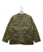 BLUCO WORK GARMENTブルコ ワーク ガーメント）の古着「プリマロフトキルティングジャケット」｜グリーン