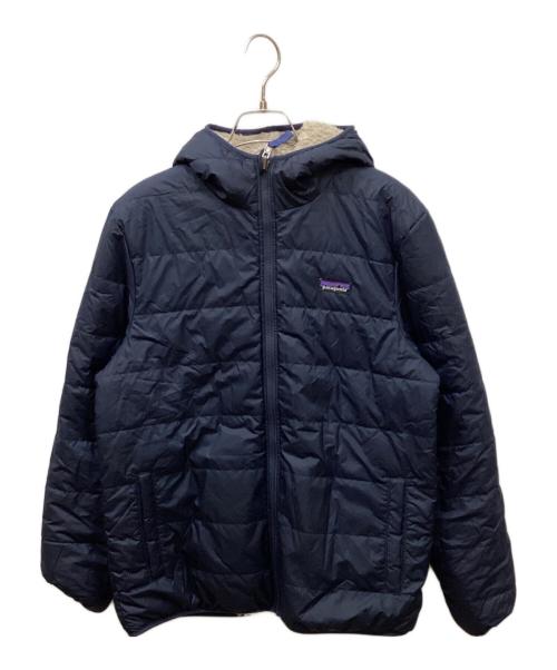 Patagonia（パタゴニア）Patagonia (パタゴニア) Boys Reversible Ready Freddy Hoody/ボーイズリバーシブル アイボリー×ネイビー サイズ:XXL(boysサイズ)の古着・服飾アイテム