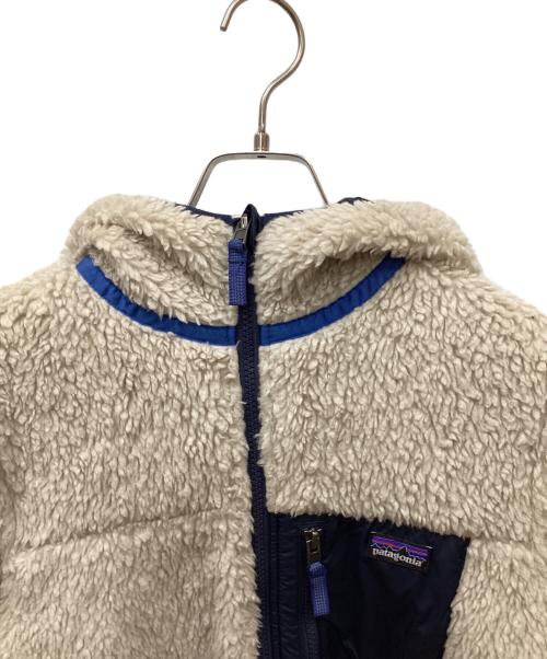 Patagonia（パタゴニア）Patagonia (パタゴニア) Boys Reversible Ready Freddy Hoody/ボーイズリバーシブル アイボリー×ネイビー サイズ:XXL(boysサイズ)の古着・服飾アイテム