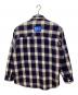 POLAR SKATE (ポーラー スケート) FLANNEL OVERSHIRT/フランネルオーバーシャツ ネイビー サイズ:L：6000円