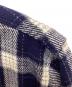 中古・古着 POLAR SKATE (ポーラー スケート) FLANNEL OVERSHIRT/フランネルオーバーシャツ ネイビー サイズ:L：6000円