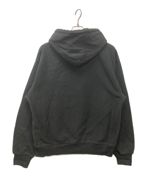 stussy（ステューシー）stussy (ステューシー) 8 BALL EMBROIDERED HOODIE/エイトボールエンブロイダリーフーディー ブラック サイズ:Lの古着・服飾アイテム
