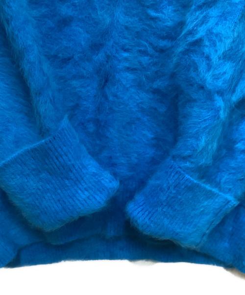 DRESSLAVE（ドレスレイブ）DRESSLAVE (ドレスレイブ) フォックスカシミヤクルーネックプルオーバー ブルー サイズ:38の古着・服飾アイテム