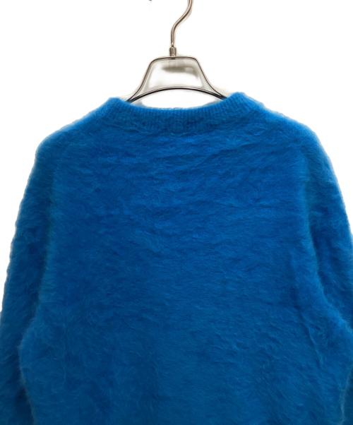 DRESSLAVE（ドレスレイブ）DRESSLAVE (ドレスレイブ) フォックスカシミヤクルーネックプルオーバー ブルー サイズ:38の古着・服飾アイテム