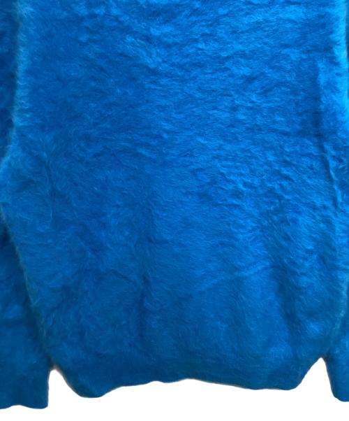 DRESSLAVE（ドレスレイブ）DRESSLAVE (ドレスレイブ) フォックスカシミヤクルーネックプルオーバー ブルー サイズ:38の古着・服飾アイテム