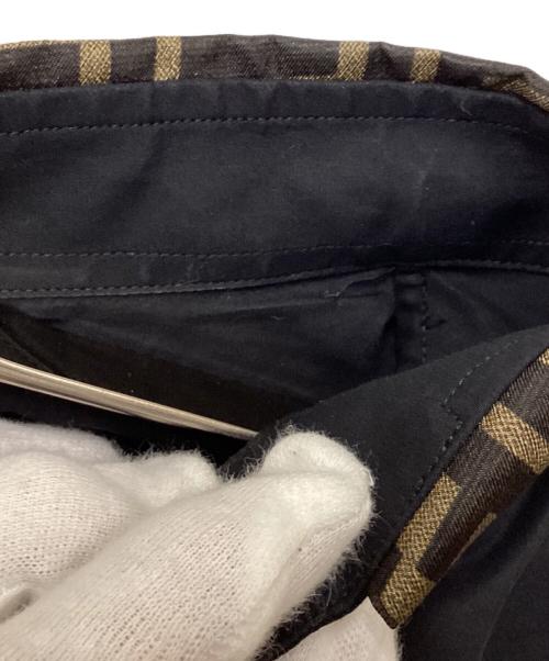 FENDI（フェンディ）FENDI (フェンディ) CAMICIA SHIRT(カミーチェシャツ) ブラック サイズ:38の古着・服飾アイテム