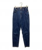 YANUKヤヌーク）の古着「ボーイズテーパードデニムパンツ」｜インディゴ