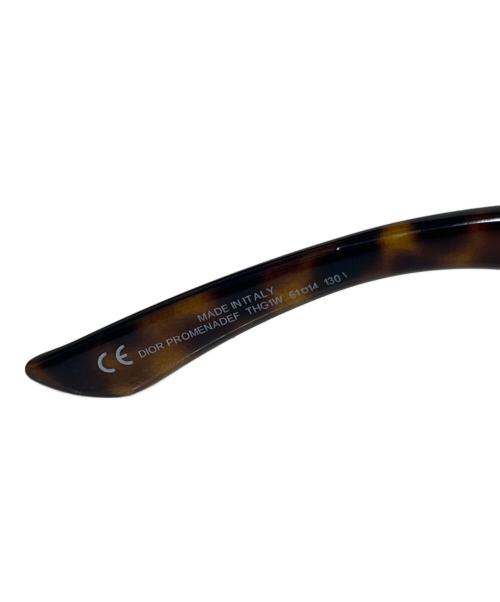 Christian Dior（クリスチャン ディオール）Christian Dior (クリスチャン ディオール) サングラス ブラウン サイズ:61□14-130の古着・服飾アイテム