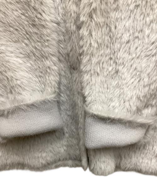 GALLARDA GALANTE（ガリャルダガランテ）GALLARDA GALANTE (ガリャルダガランテ) フェザーヤーンカーディガン ライトグレー サイズ:Freeの古着・服飾アイテム