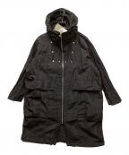Omar Afridiオマールアフリディ）の古着「DET HOOD WIND PARKA/ナイロンパーカー」｜ブラック
