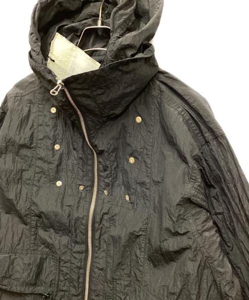 Omar Afridi（オマールアフリディ）Omar Afridi (オマールアフリディ) DET HOOD WIND PARKA/ナイロンパーカー ブラック サイズ:44の古着・服飾アイテム
