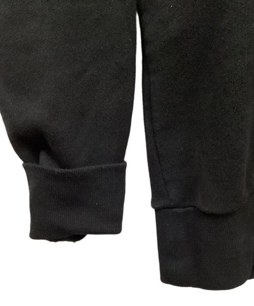 Y's（ワイズ）Y's (ワイズ) ジップハイネックスウェット ブラック サイズ:２の古着・服飾アイテム