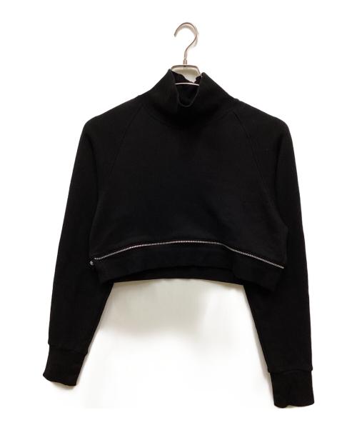 Y's（ワイズ）Y's (ワイズ) ジップハイネックスウェット ブラック サイズ:２の古着・服飾アイテム