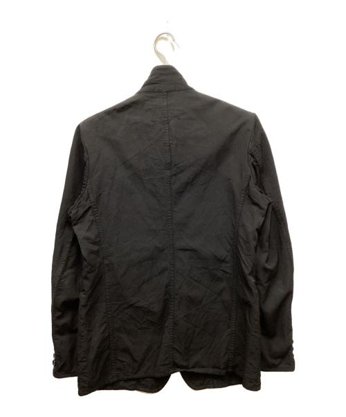 COMME des GARCONS HOMME（コムデギャルソン オム）COMME des GARCONS HOMME (コムデギャルソン オム) ジップアップ ボタン ワークジャケット ブラック サイズ:SSの古着・服飾アイテム