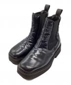 MARNIマルニ）の古着「Padded Chelsea Boots/パテッドチェルシーブーツ」｜ブラック