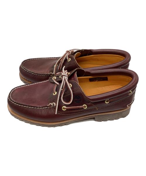 Timberland（ティンバーランド）Timberland (ティンバーランド) レザーシューズ レッド サイズ:28cmの古着・服飾アイテム