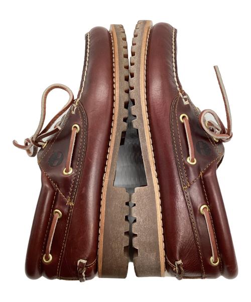 Timberland（ティンバーランド）Timberland (ティンバーランド) レザーシューズ レッド サイズ:28cmの古着・服飾アイテム