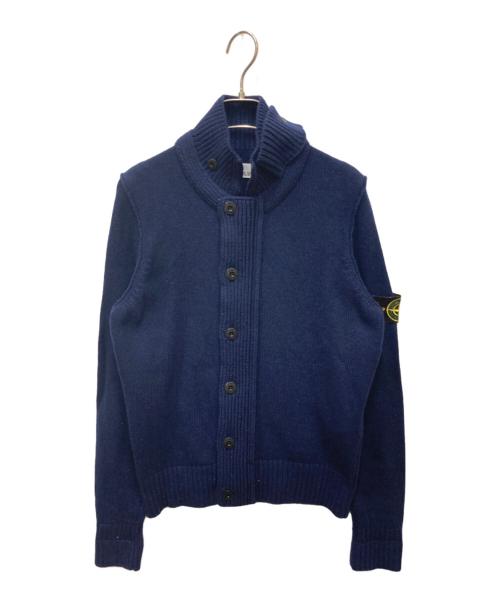 STONE ISLAND（ストーンアイランド）STONE ISLAND (ストーンアイランド) ドライバーズニット ネイビー サイズ:XSの古着・服飾アイテム