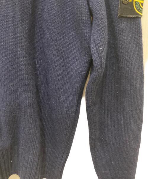 STONE ISLAND（ストーンアイランド）STONE ISLAND (ストーンアイランド) ドライバーズニット ネイビー サイズ:XSの古着・服飾アイテム