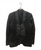 GIVENCHYジバンシィ）の古着「切替テーラードジャケット」｜ブラック