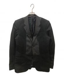 GIVENCHY（ジバンシィ）の古着「切替テーラードジャケット」｜ブラック