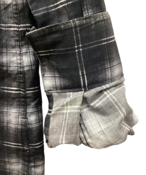 GIVENCHY（ジバンシィ）GIVENCHY (ジバンシィ) チェックシャツ ブラック サイズ:37の古着・服飾アイテム