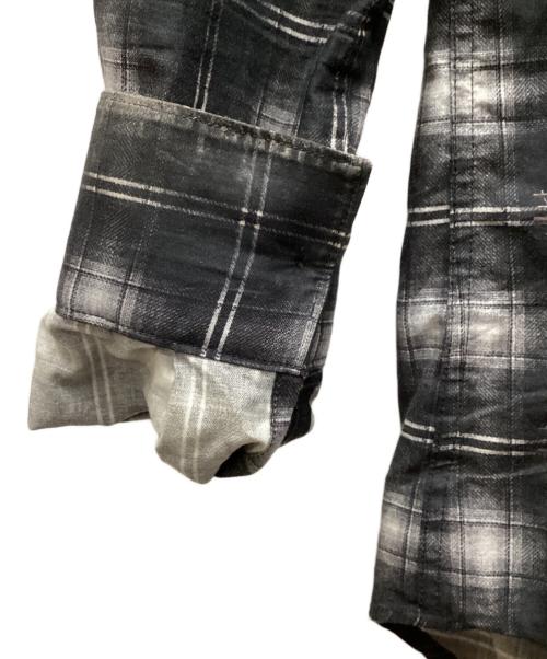 GIVENCHY（ジバンシィ）GIVENCHY (ジバンシィ) チェックシャツ ブラック サイズ:37の古着・服飾アイテム