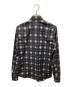 GIVENCHY (ジバンシィ) チェックシャツ ブラック サイズ:37：5000円