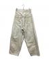 stein (シュタイン) VINTAGE REPRODUCTION WIDE TUCK DENIM ホワイト サイズ:XS：16000円