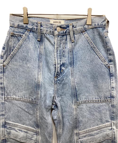 AGOLDE（エーゴールドイー）AGOLDE (エーゴールドイー) カーゴデニムパンツ インディゴ サイズ:26の古着・服飾アイテム