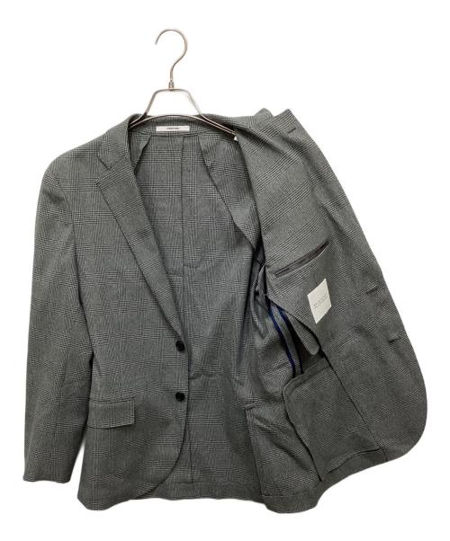 MACKINTOSH PHILOSOPHY（マッキントッシュ フィロソフィー）MACKINTOSH PHILOSOPHY (マッキントッシュ フィロソフィー) トロッタージャケット グレー サイズ:記載無しの古着・服飾アイテム