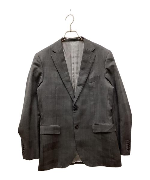 BLACK LABEL CRESTBRIDGE（ブラックレーベル クレストブリッジ）BLACK LABEL CRESTBRIDGE (ブラックレーベル クレストブリッジ) テーラードジャケット グレー サイズ:40の古着・服飾アイテム