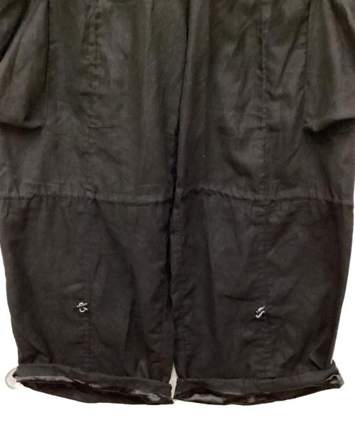 FLAGSTUFF CPG（フラッグスタッフ）FLAGSTUFF CPG (フラッグスタッフ) ピーチスキンアノマリーカーゴパンツ ブラック サイズ:Lの古着・服飾アイテム