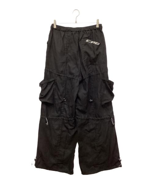 FLAGSTUFF CPG（フラッグスタッフ）FLAGSTUFF CPG (フラッグスタッフ) ピーチスキンアノマリーカーゴパンツ ブラック サイズ:Lの古着・服飾アイテム
