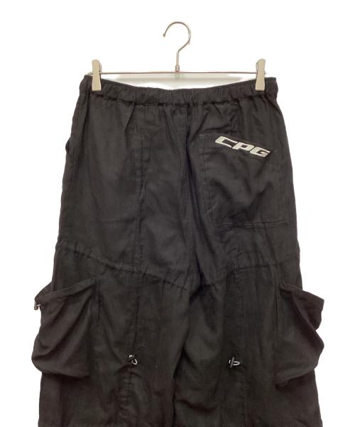 FLAGSTUFF CPG（フラッグスタッフ）FLAGSTUFF CPG (フラッグスタッフ) ピーチスキンアノマリーカーゴパンツ ブラック サイズ:Lの古着・服飾アイテム
