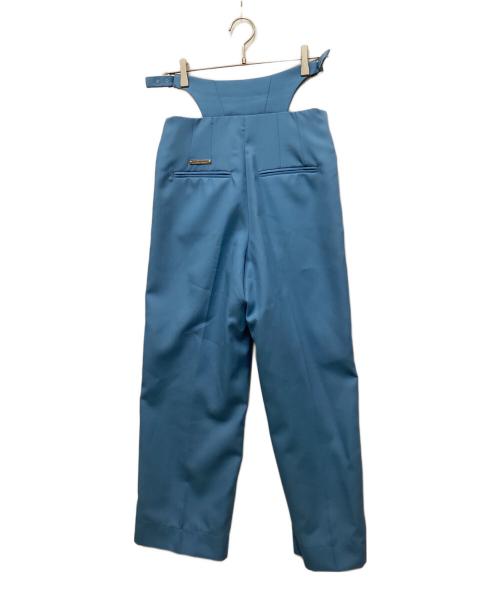 PRANK PROJECT（プランクプロジェクト）PRANK PROJECT (プランクプロジェクト) フロントリングスライダーパンツ スカイブルー サイズ:36の古着・服飾アイテム