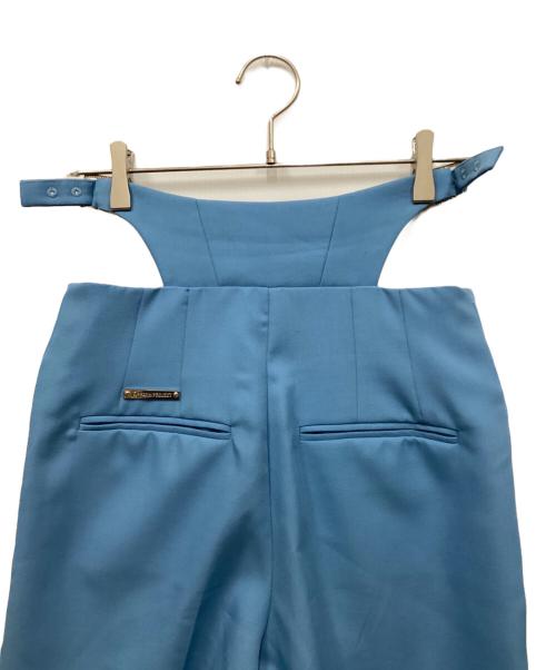 PRANK PROJECT（プランクプロジェクト）PRANK PROJECT (プランクプロジェクト) フロントリングスライダーパンツ スカイブルー サイズ:36の古着・服飾アイテム