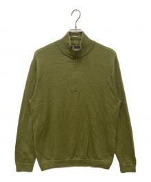 Patagonia（パタゴニア）の古着「ハーフジップニット」｜グリーン