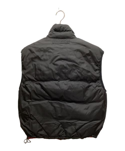 NAUTICA（ノーティカ）NAUTICA (ノーティカ) リバーシブルダウンベスト レッド サイズ:Lの古着・服飾アイテム