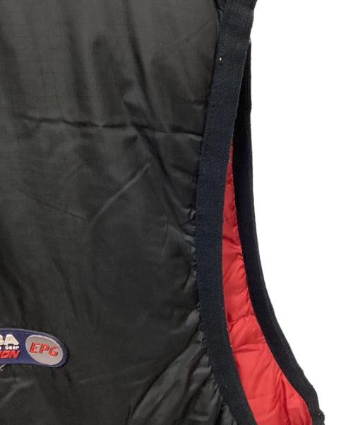 NAUTICA（ノーティカ）NAUTICA (ノーティカ) リバーシブルダウンベスト レッド サイズ:Lの古着・服飾アイテム