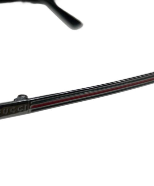 GUCCI（グッチ）GUCCI (グッチ) シェリーラインサングラス グレー サイズ:61-13-140の古着・服飾アイテム