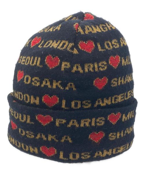 SUPREME（シュプリーム）SUPREME (シュプリーム) Hearts Beanie/ハートビーニー ブラックの古着・服飾アイテム
