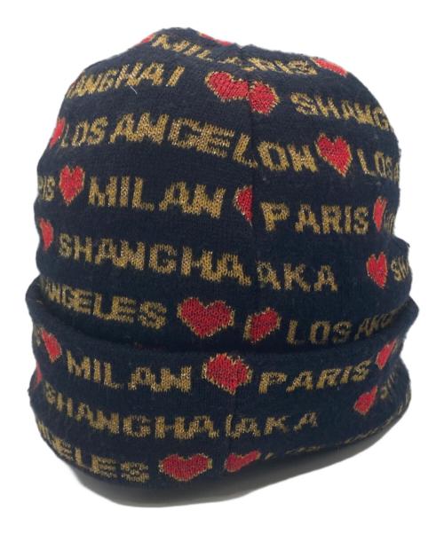 SUPREME（シュプリーム）SUPREME (シュプリーム) Hearts Beanie/ハートビーニー ブラックの古着・服飾アイテム