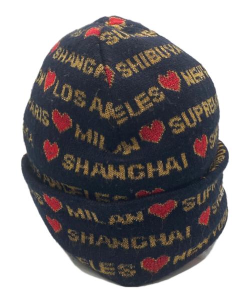 SUPREME（シュプリーム）SUPREME (シュプリーム) Hearts Beanie/ハートビーニー ブラックの古着・服飾アイテム