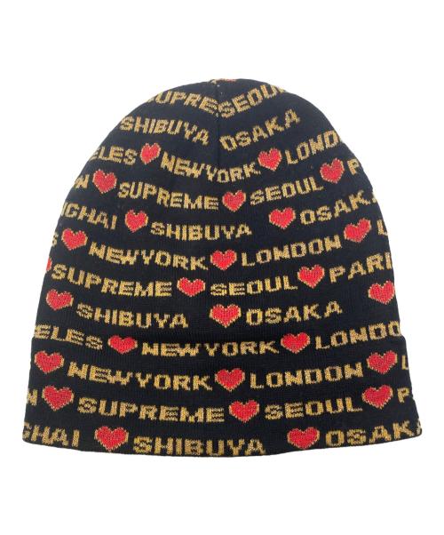SUPREME（シュプリーム）SUPREME (シュプリーム) Hearts Beanie/ハートビーニー ブラックの古着・服飾アイテム