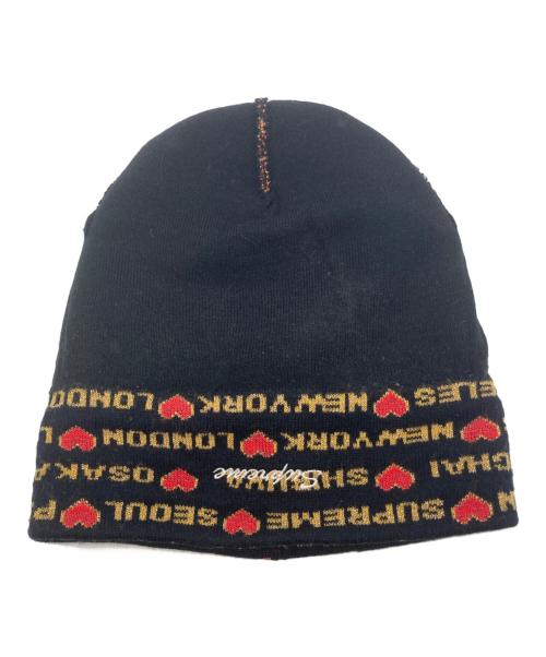 SUPREME（シュプリーム）SUPREME (シュプリーム) Hearts Beanie/ハートビーニー ブラックの古着・服飾アイテム