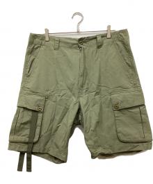 NIGEL CABOURN（ナイジェルケーボン）の古着「BRITISH ARMY SHORT VINTAGE TWILL/ショートカーゴパンツ」｜グリーン